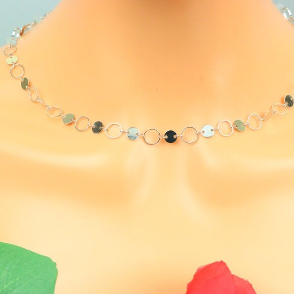 Delicate & Contemporary Necklace Chain, A Lovely Choice for Women, EVCH1636 - Picture 7 of 10
